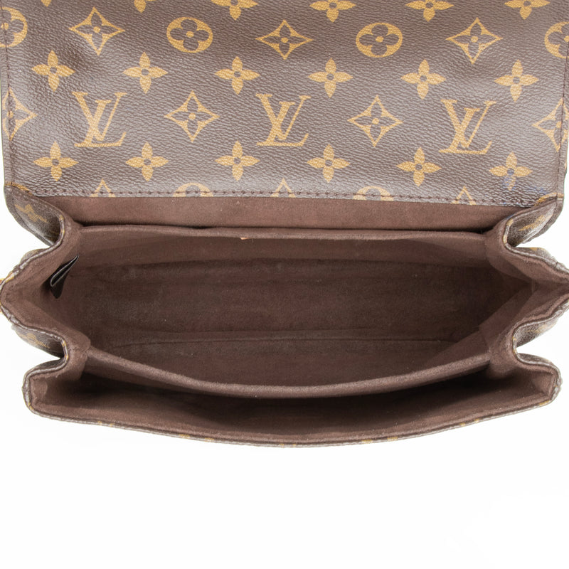 Louis Vuitton Monogram Canvas Round Pochette (SHF-EB4mTo) – LuxeDH