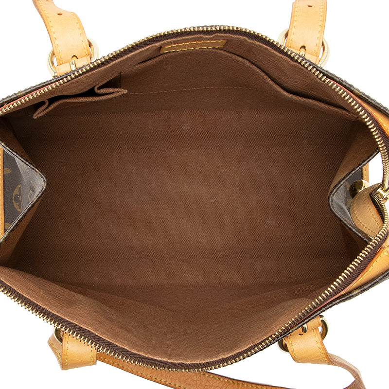 Sold at Auction: Louis Vuitton - Popincourt Brown LV Monogram Tote - Front  Zipper - Medium Size