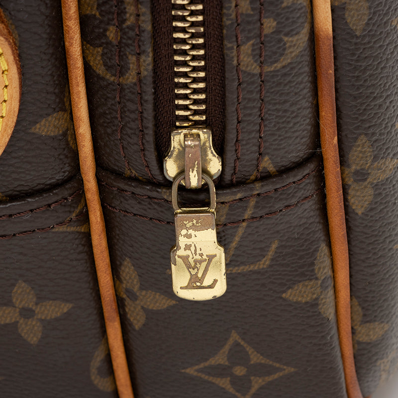 Louis Vuitton Monogram Canvas Reporter PM Messenger Bag (SHF-16434)