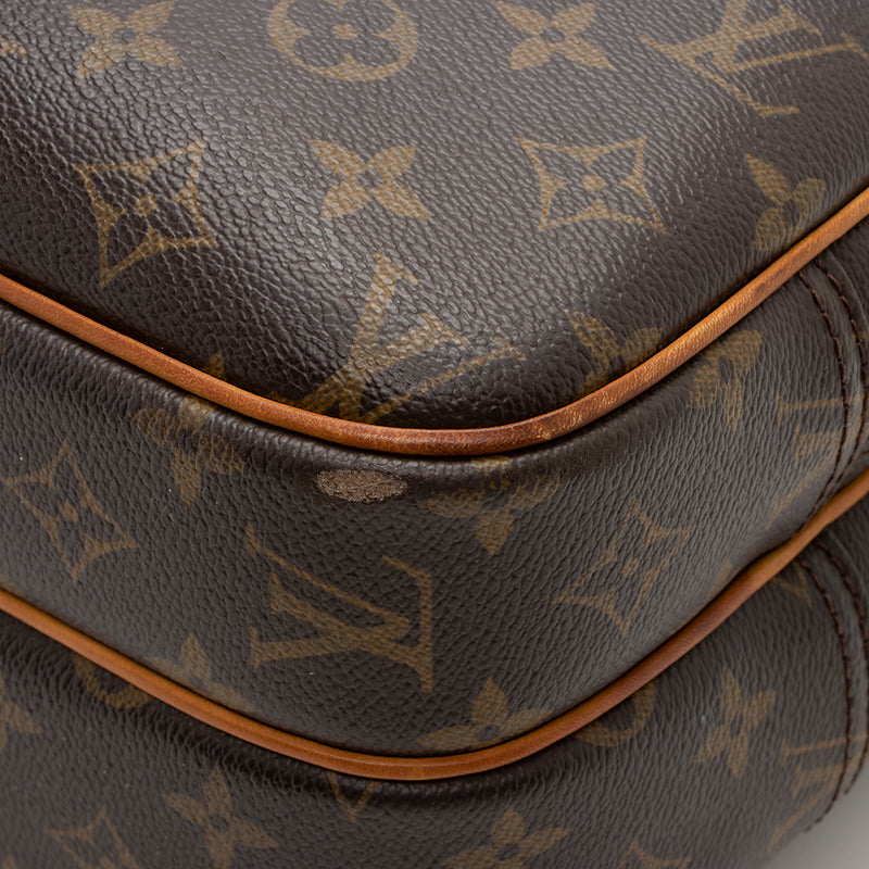 Louis Vuitton Monogram Canvas Reporter PM Messenger Bag (SHF-16434)