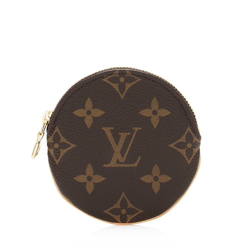 Louis Vuitton Monogram Canvas Round Coin Pouch (SHF-20698) – LuxeDH