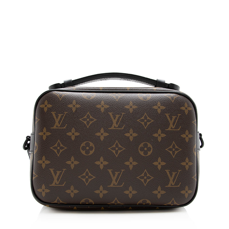 Louis Vuitton Monogram Canvas S Lock Messenger Bag (SHF-20669)