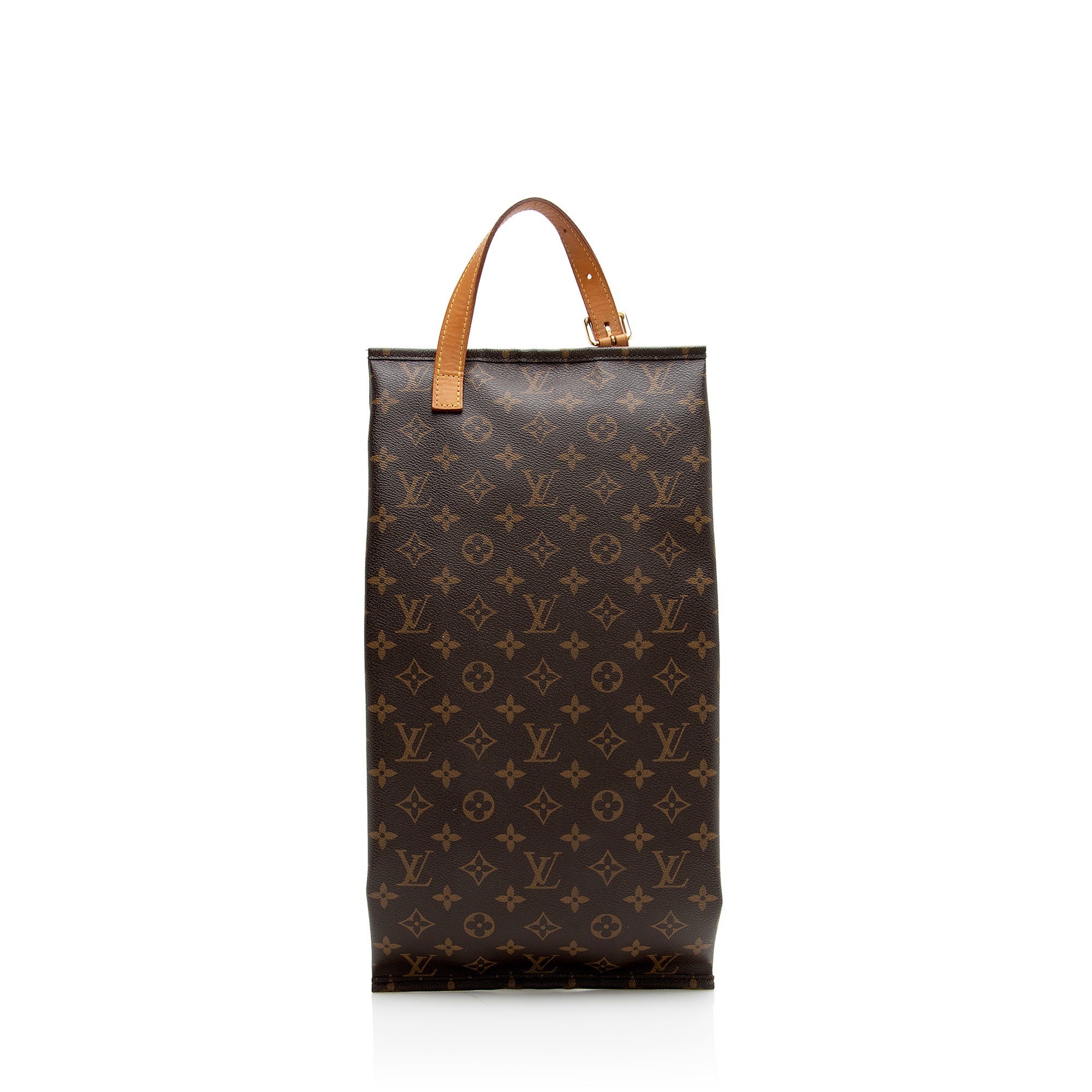 Louis Vuitton Monogram Canvas Shoe Pouch (SHF-22860)