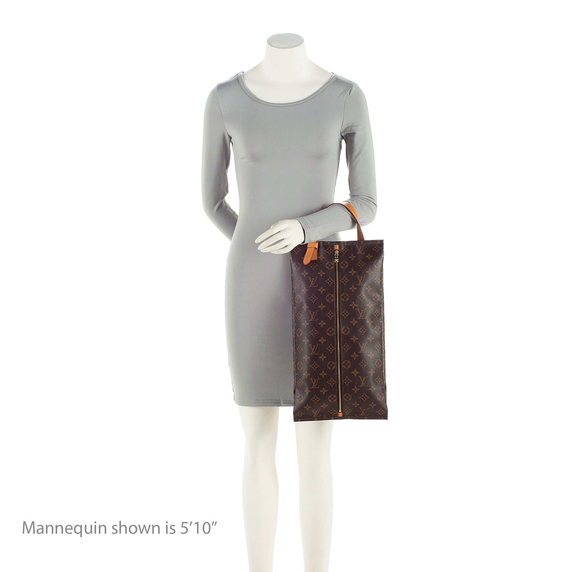 Louis Vuitton Monogram Canvas Shoe Pouch (SHF-22860)