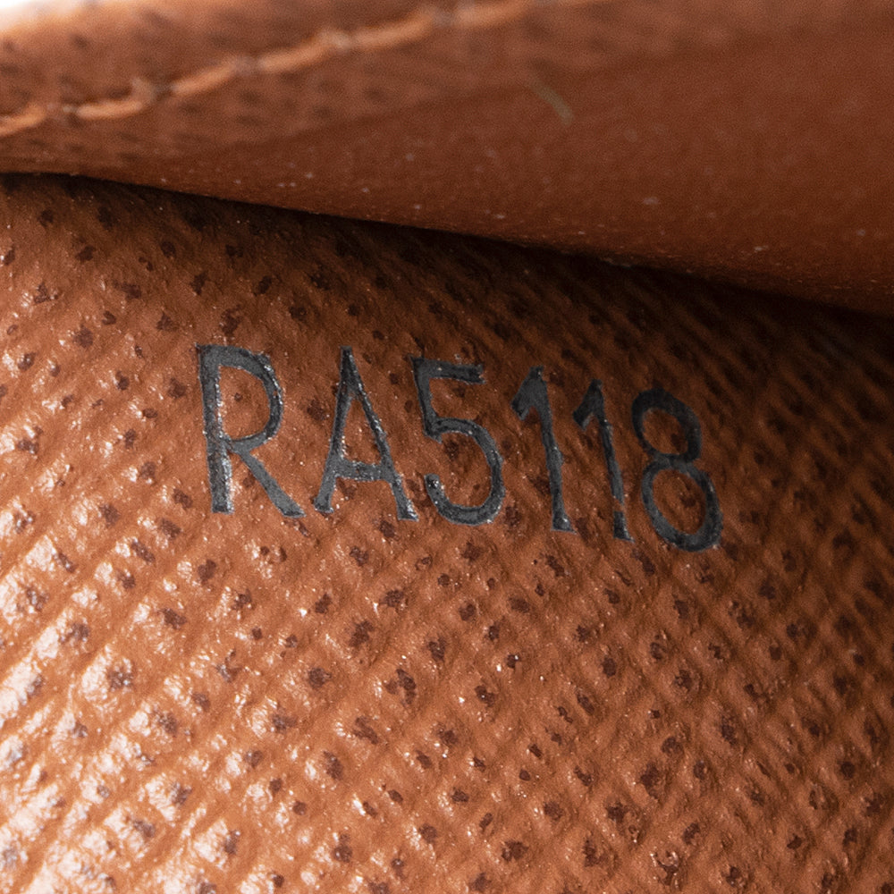 Louis Vuitton Monogram Canvas Small Ring Agenda Cover (SHF-20727)