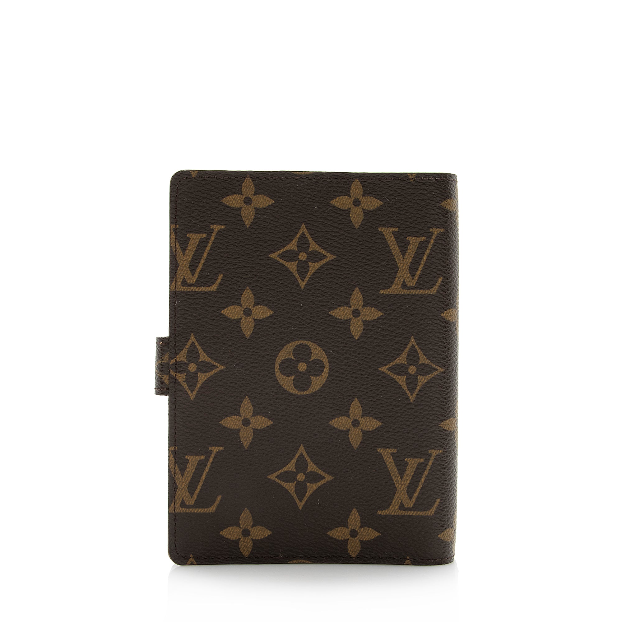 Louis Vuitton Monogram Canvas Small Ring Agenda Cover (SHF-22229)