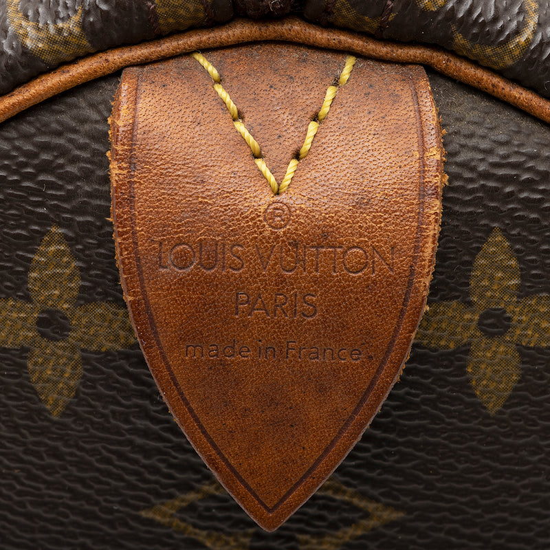 Louis Vuitton Vintage Monogram Canvas Speedy 25 Satchel - FINAL SALE (SHF-20148)