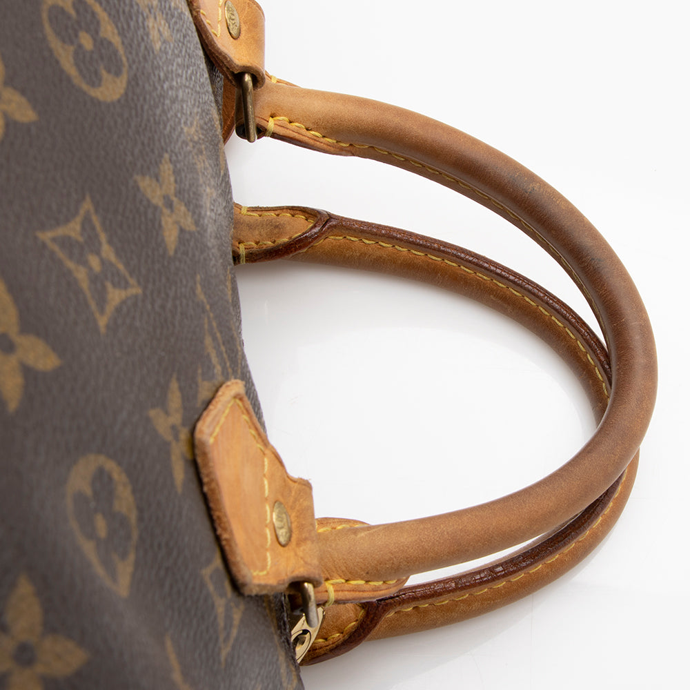 Louis Vuitton Monogram Canvas Speedy 30 Satchel - FINAL SALE (SHF-16606)