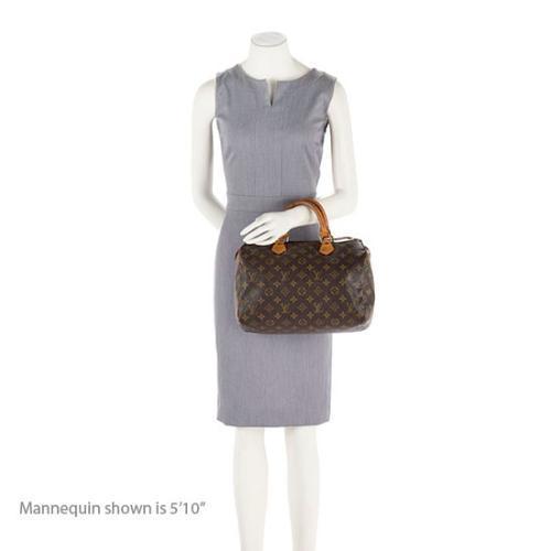 Louis Vuitton Monogram Canvas Speedy 30 Satchel - FINAL SALE (SHF-16606)