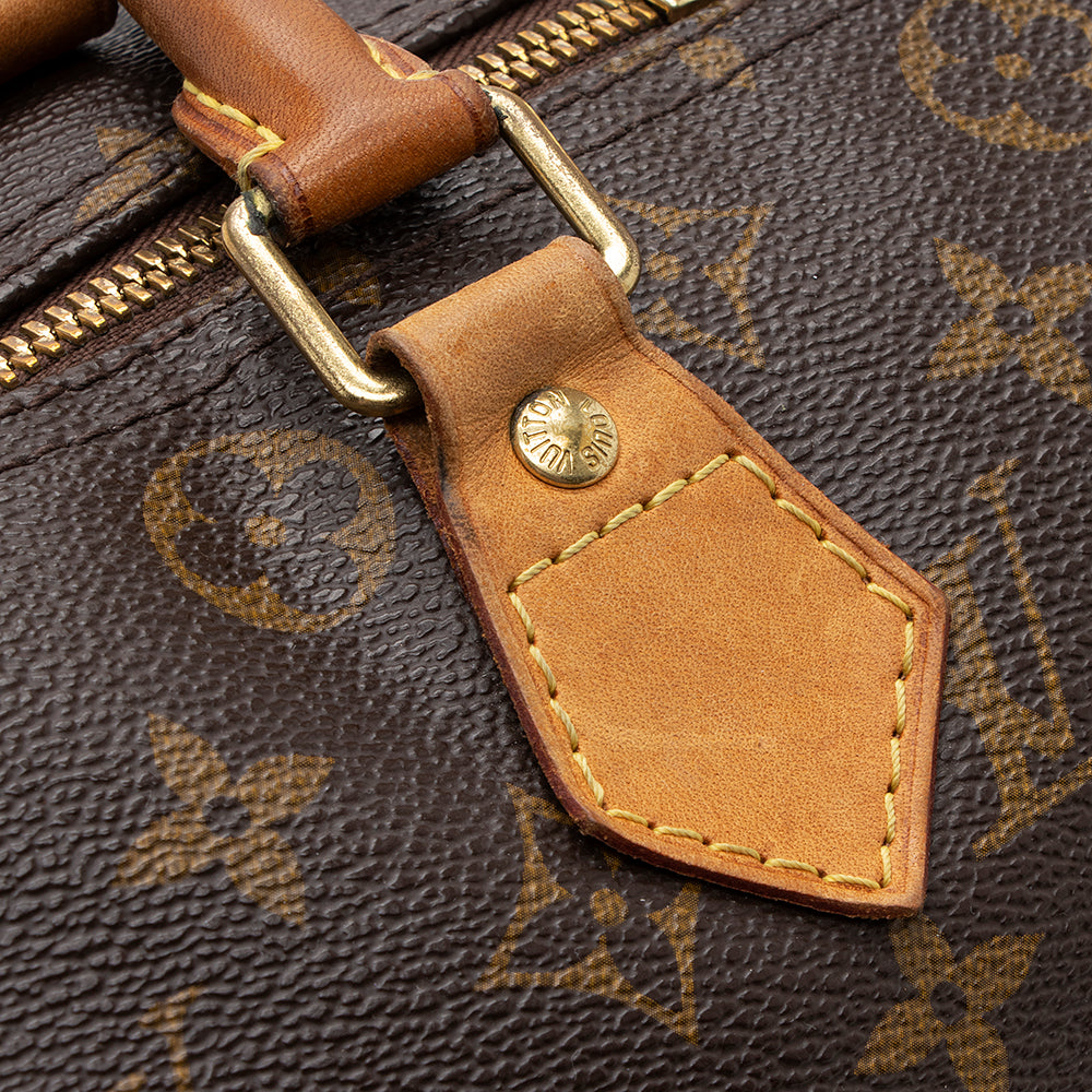 Louis Vuitton Monogram Canvas Speedy Bandouliere 30 Satchel (SHF-18685)