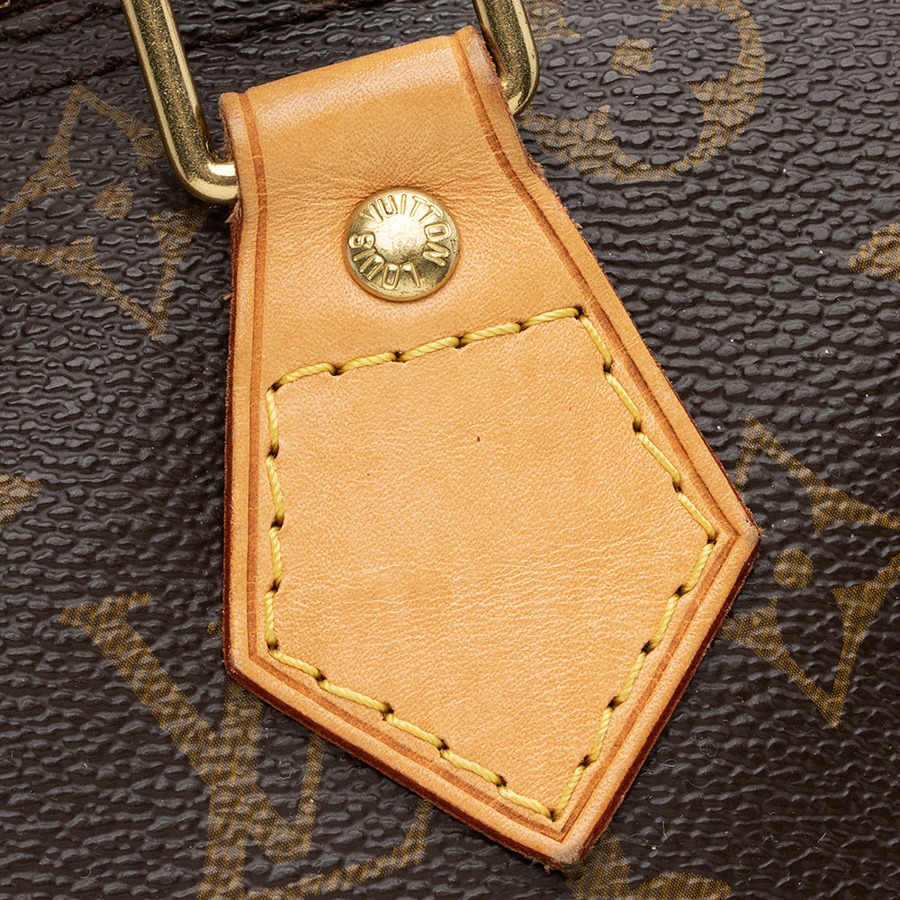 Louis Vuitton Monogram Canvas Speedy Bandouliere 30 Satchel (SHF-22058)