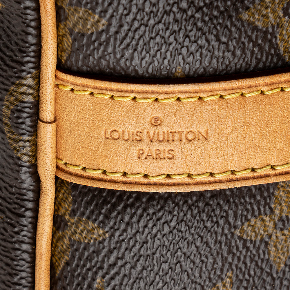 Louis Vuitton Monogram Canvas Speedy Bandouliere 30 Satchel (SHF-22058)