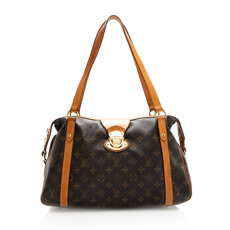 Louis Vuitton, Bags, Authentic Louis Vuitton Stresa Gm Shoulder Bag  Monogram Brown