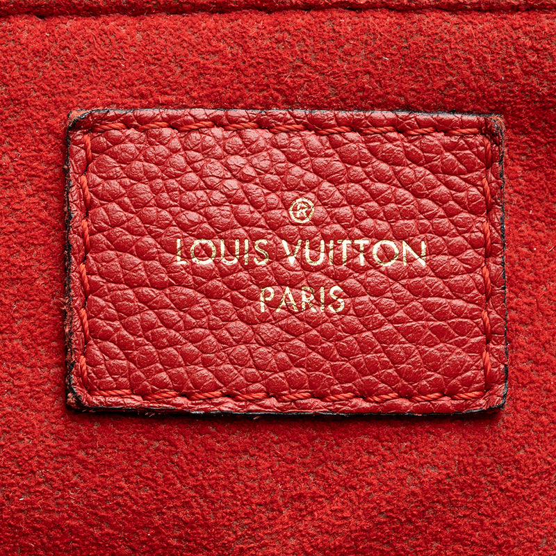 Louis Vuitton Surene MM Canvas Leather Monogram Tote