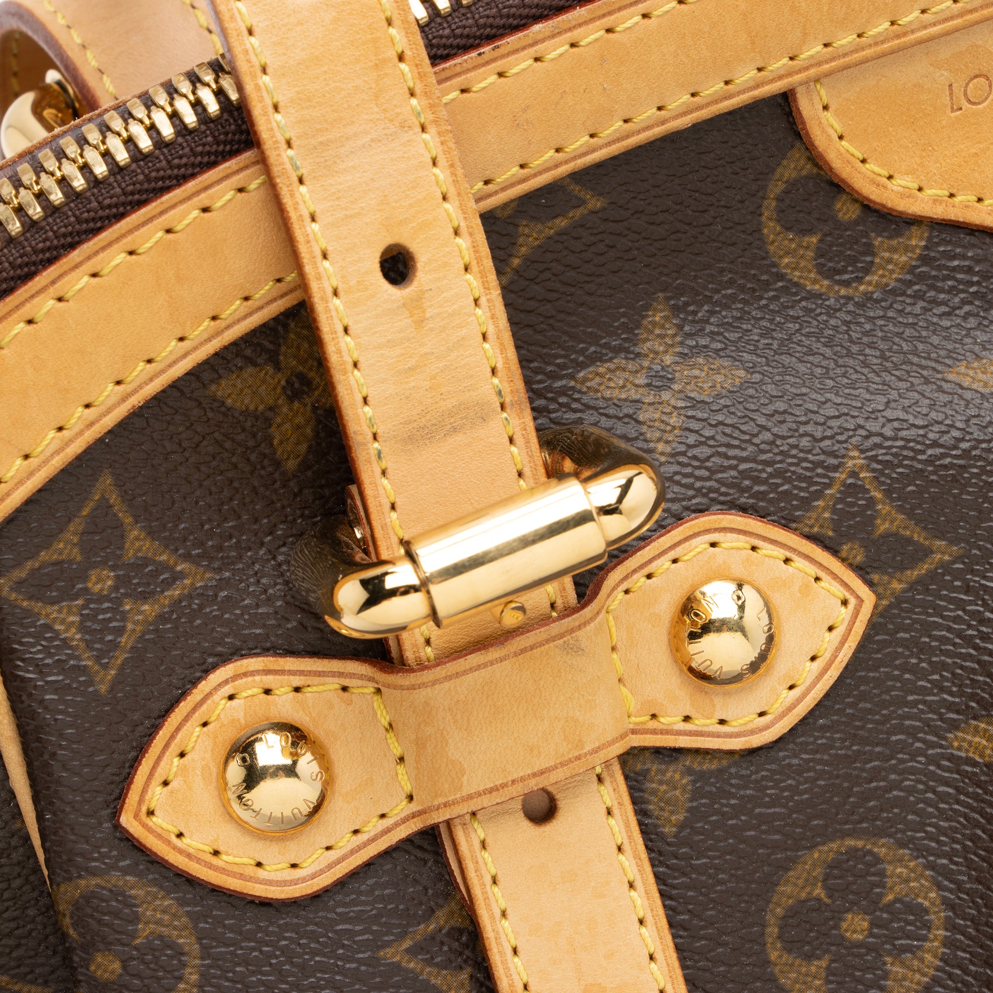 Louis Vuitton Monogram Canvas Tivoli GM Satchel (SHF-23552)