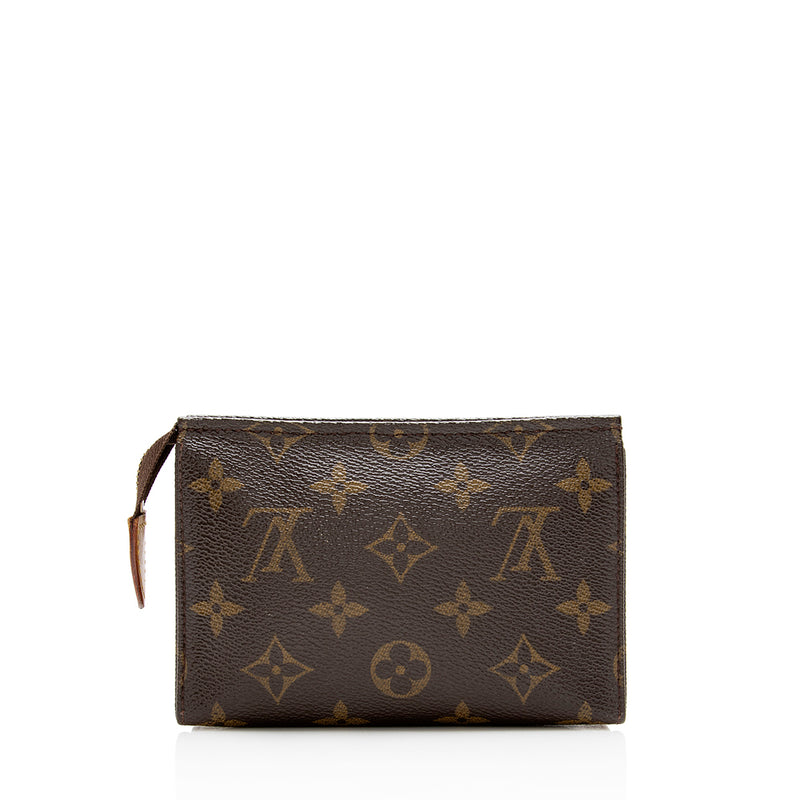 Louis Vuitton Monogram Canvas Toiletry Pouch 15 (SHF-15882)