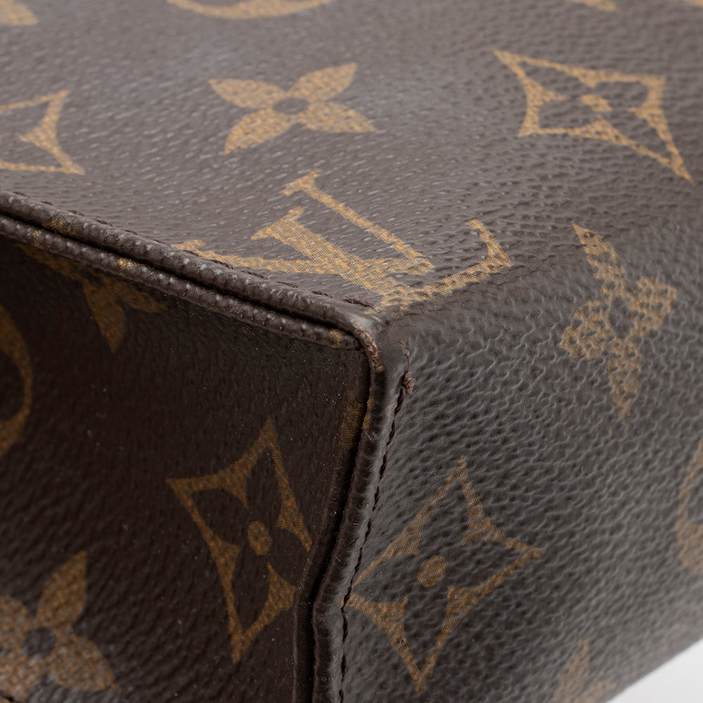 Louis Vuitton Monogram Canvas Toiletry Pouch 19 (SHF-14804)