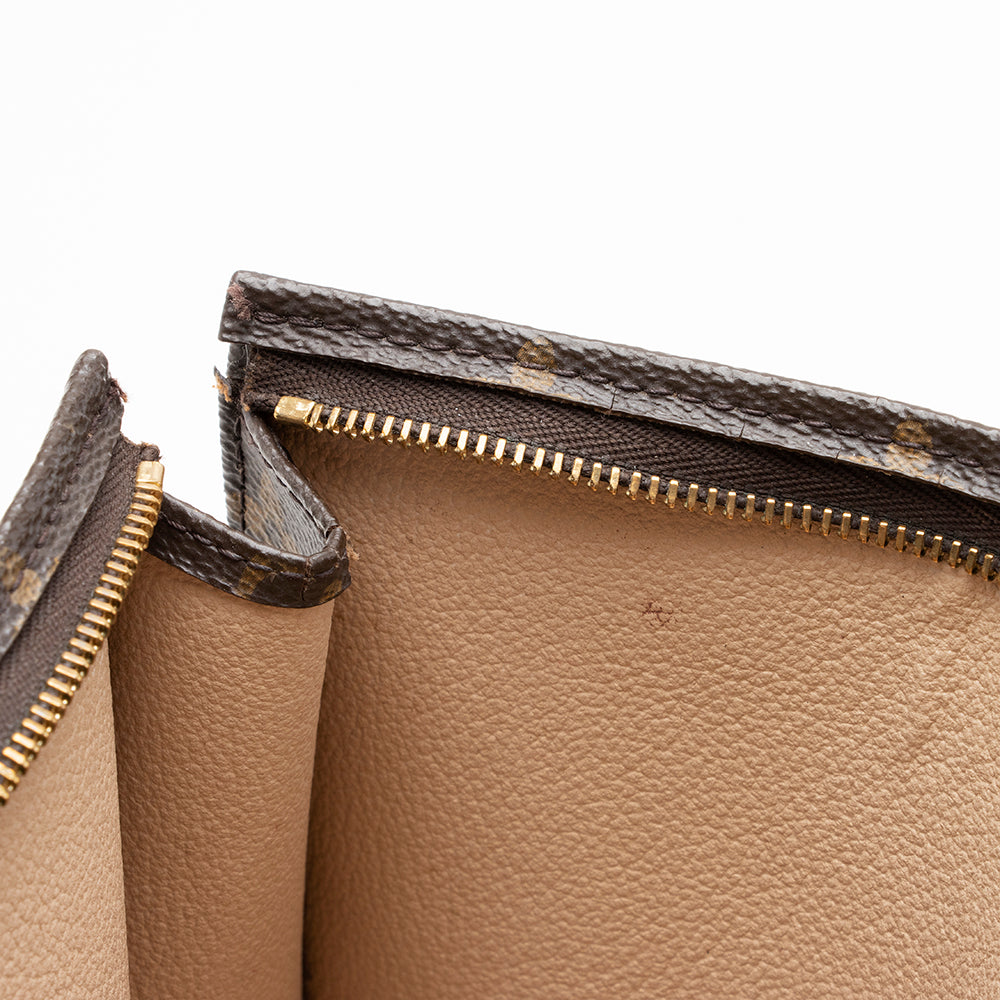 Louis Vuitton Monogram Canvas Toiletry Pouch 19 (SHF-14804)