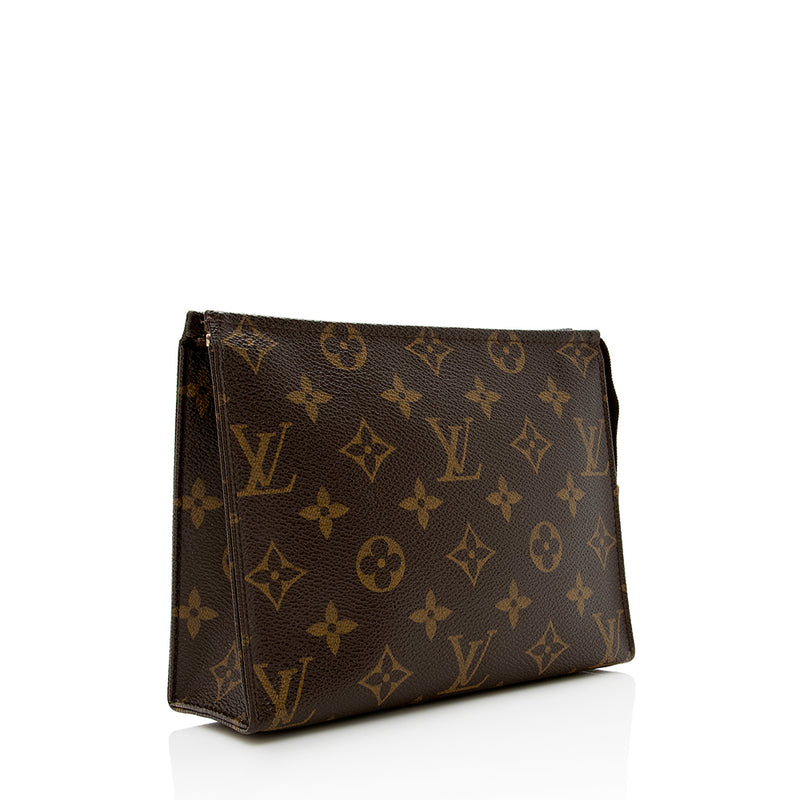 Louis Vuitton Vintage Monogram Toiletry Pouch 26 - Brown Cosmetic