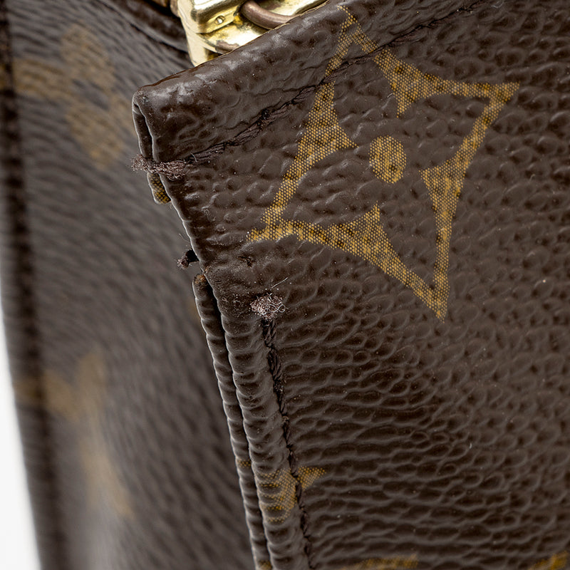 Louis Vuitton pencil case Monogram Brown Woman unisex Authentic Used T5801