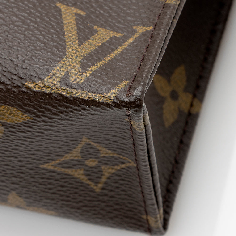 Louis Vuitton Monogram Canvas Toiletry Pouch 19 (SHF-21056)