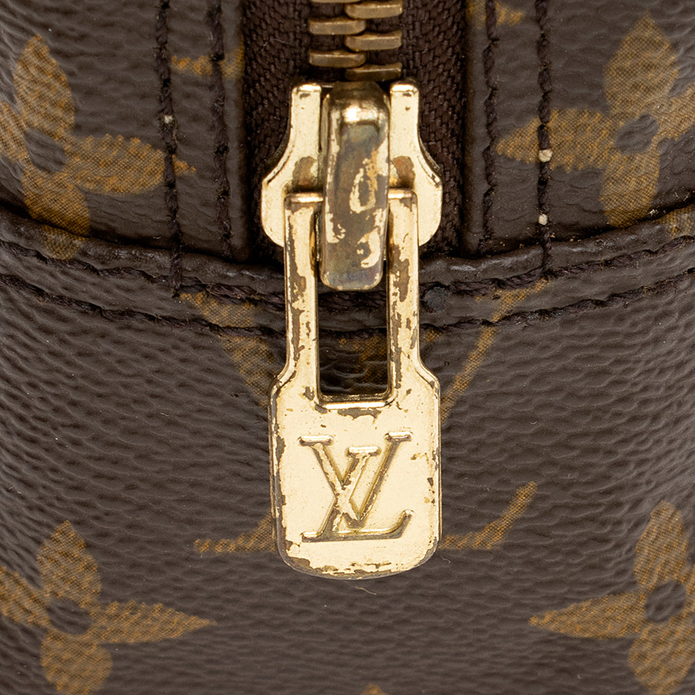 Louis Vuitton Vintage Monogram Canvas Trousse Toiletry Pouch 28 (SHF-20361)