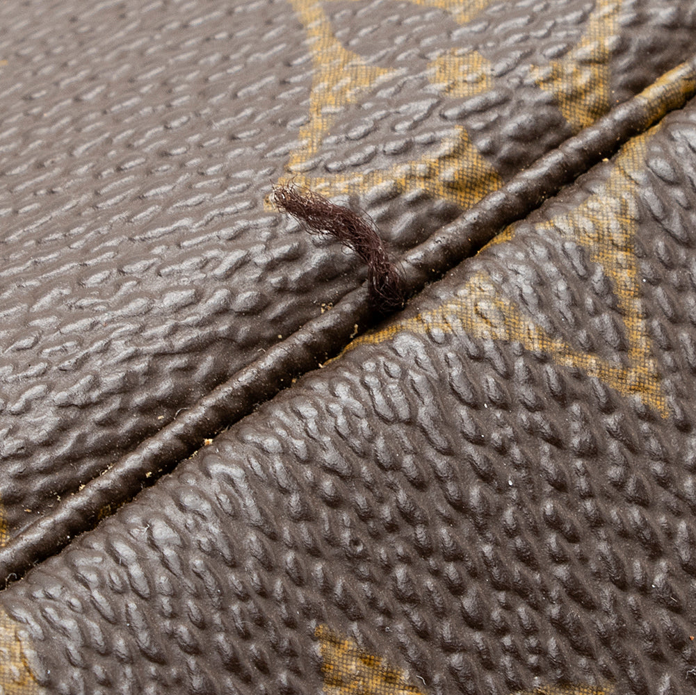 Louis Vuitton Vintage Monogram Canvas Trousse Toiletry Pouch 28 (SHF-20361)