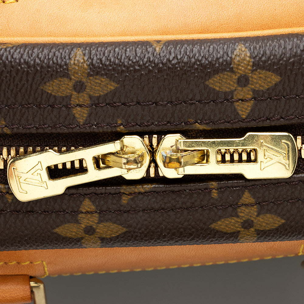 Louis Vuitton Monogram Canvas Trouville Satchel (SHF-20769)