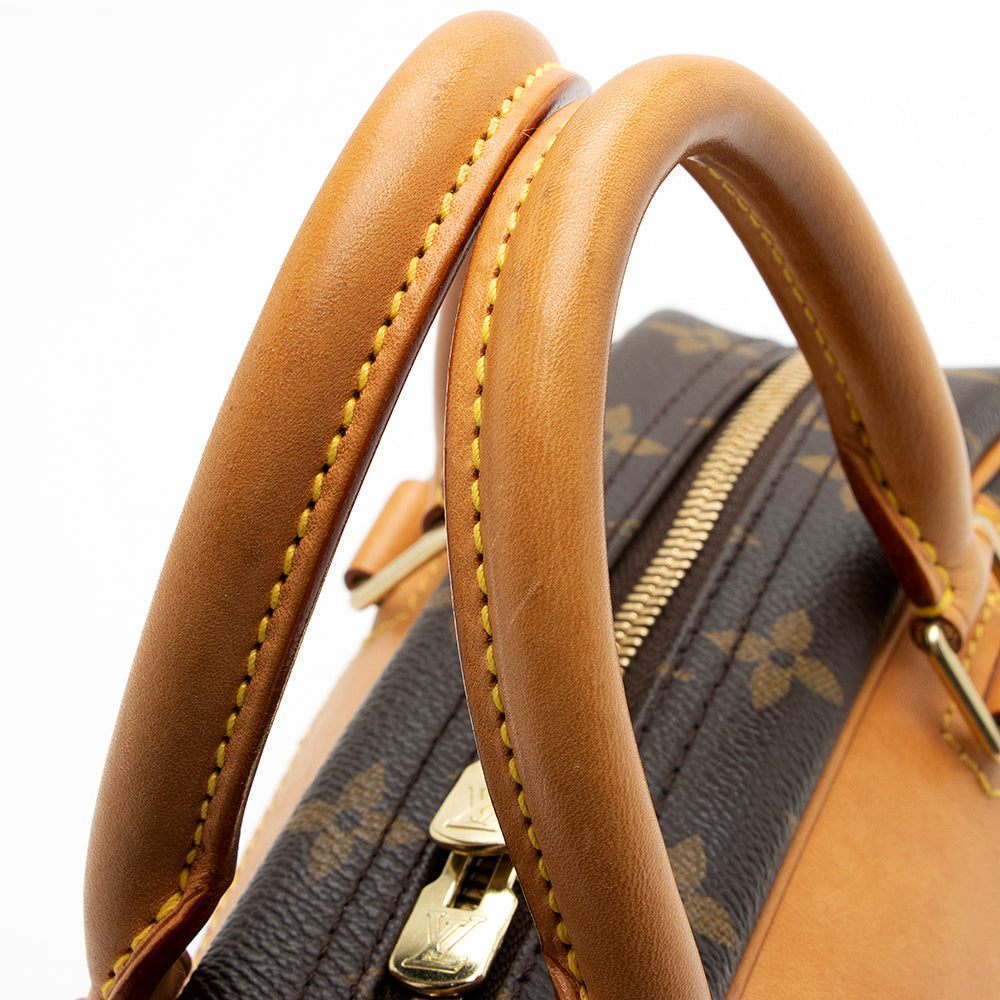 Louis Vuitton Monogram Canvas Trouville Satchel (SHF-20769)