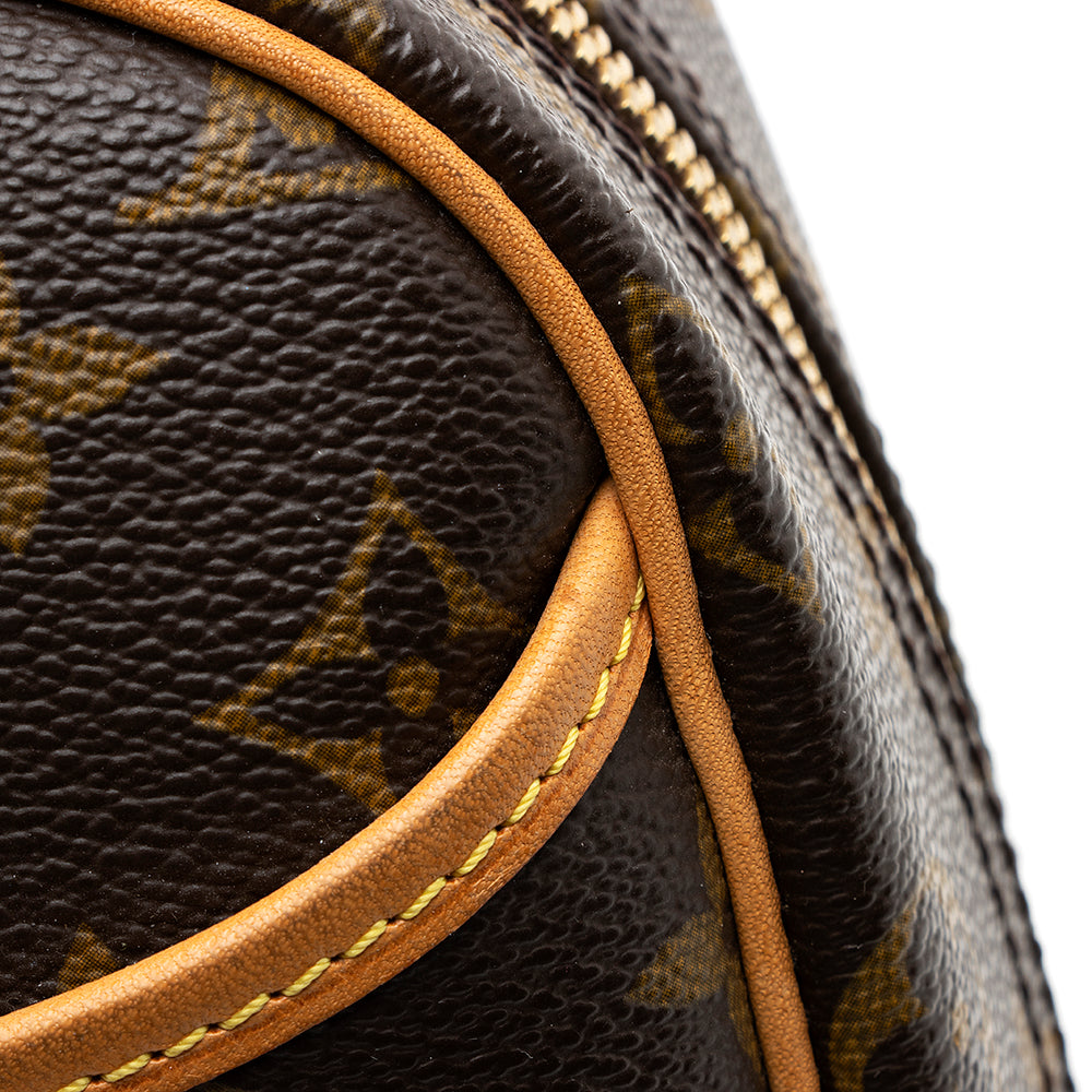 Louis Vuitton Monogram Canvas Trouville Satchel (SHF-20769)