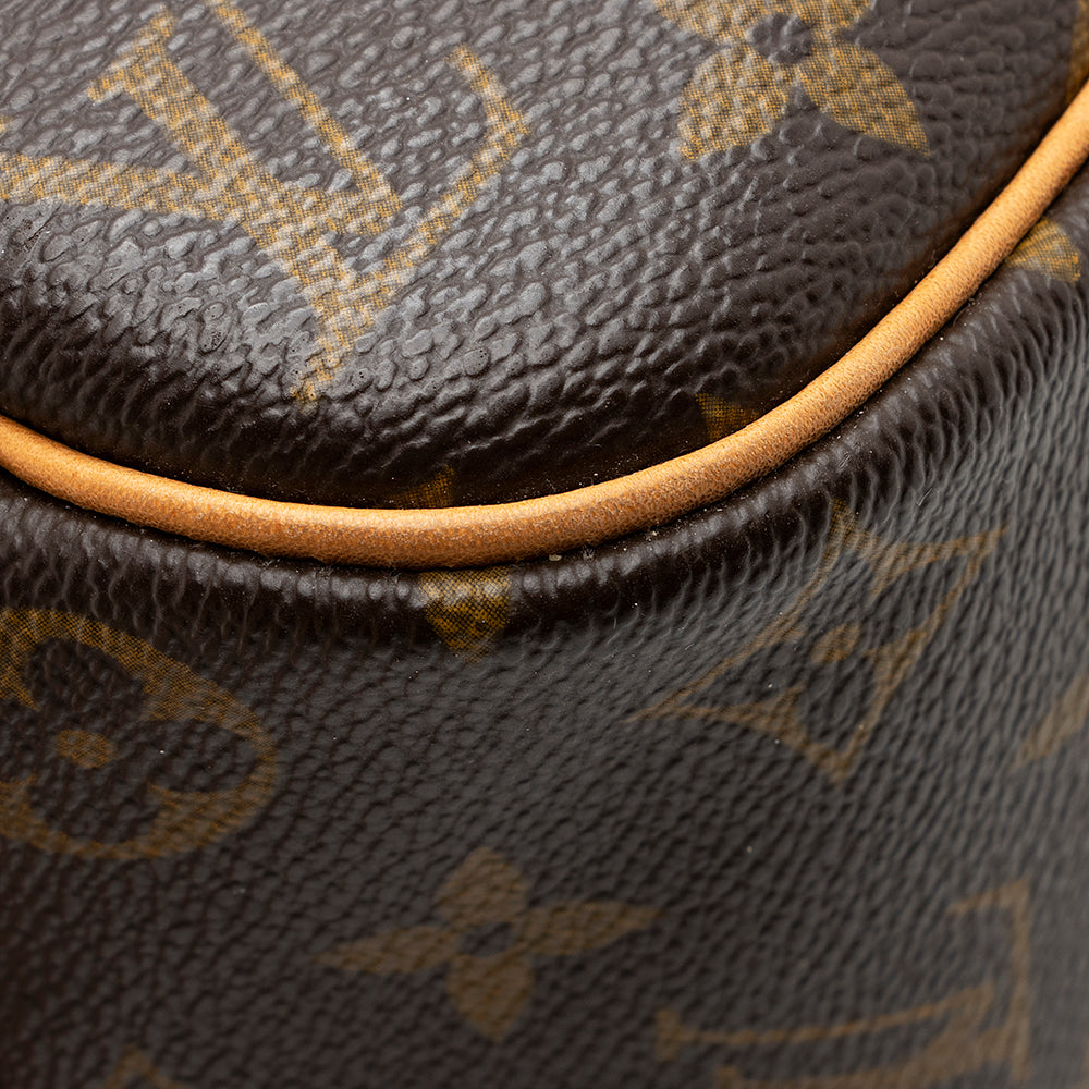 Louis Vuitton Monogram Canvas Trouville Satchel (SHF-20769)