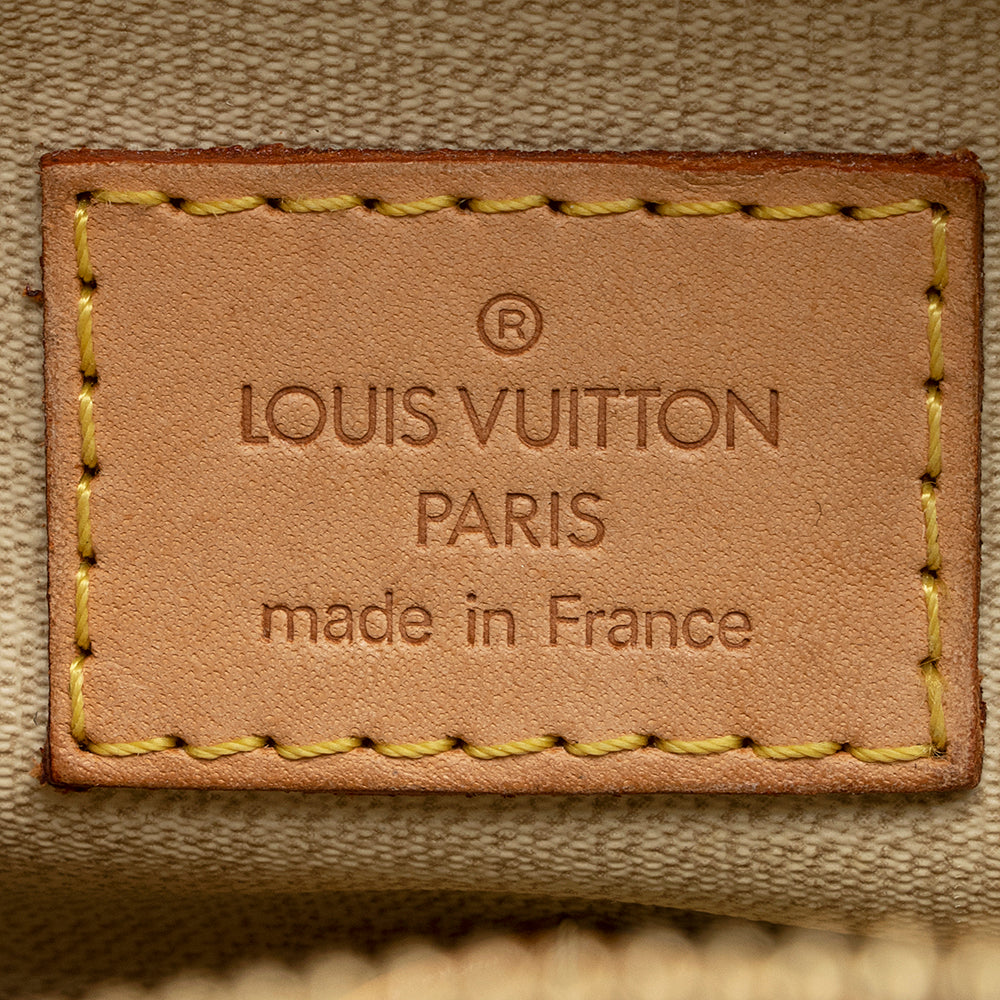 Louis Vuitton Monogram Canvas Trouville Satchel (SHF-20769)