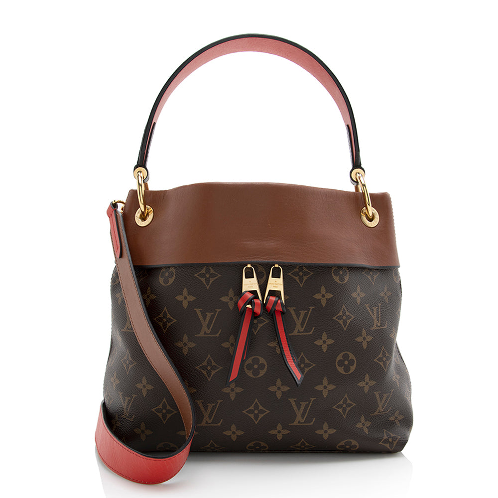 Louis Vuitton Monogram Canvas Tuileries Besace Shoulder Bag (SHF-22119)