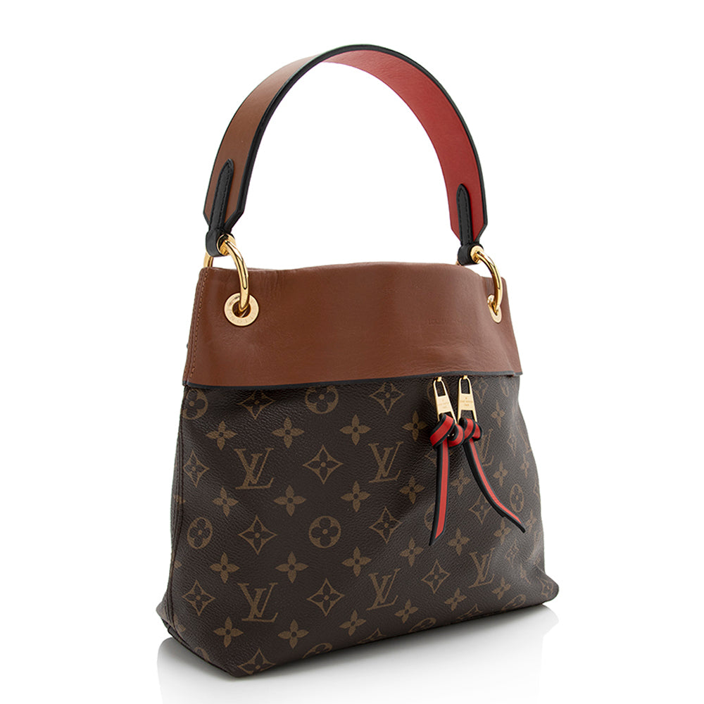Louis Vuitton Monogram Canvas Tuileries Besace Shoulder Bag (SHF-22119)