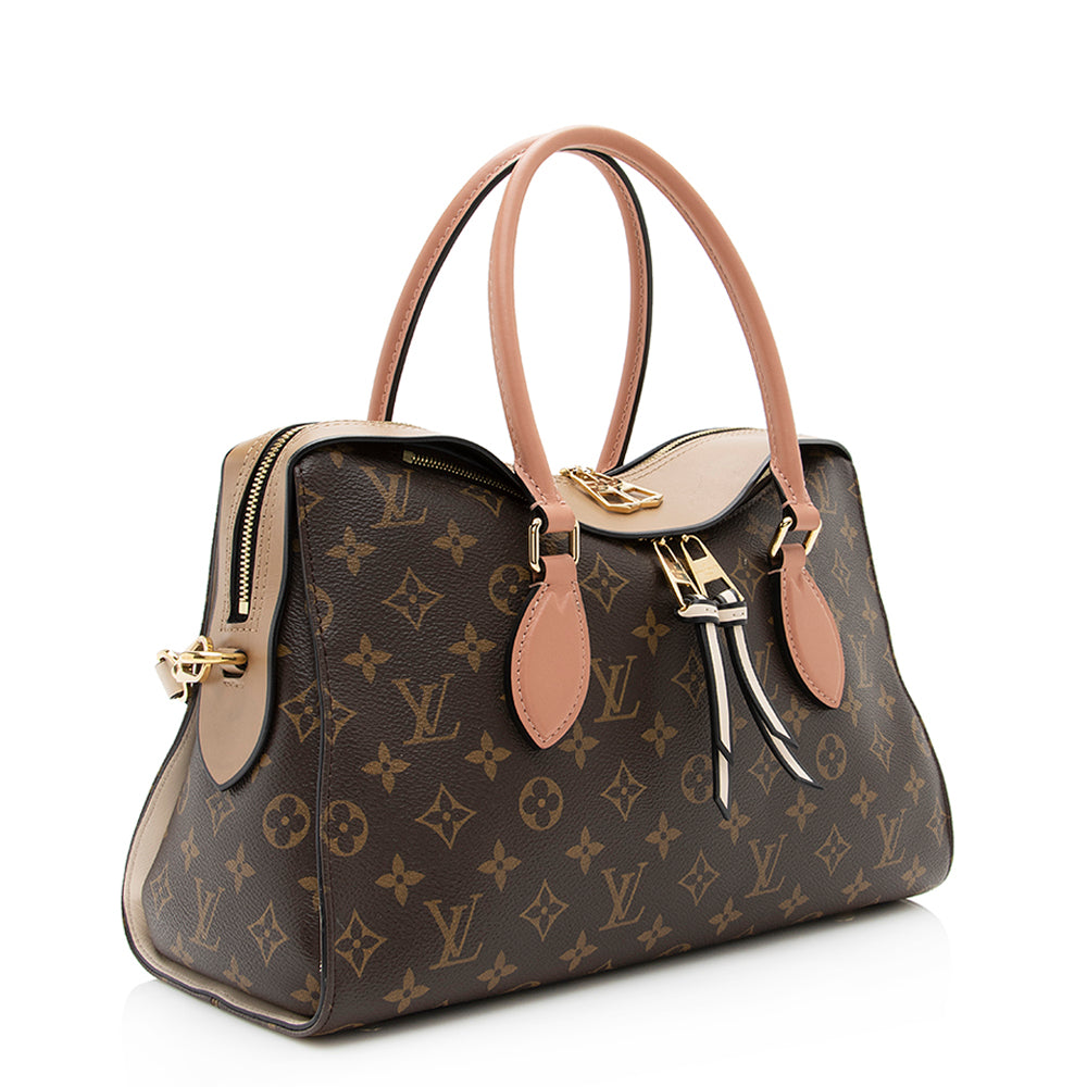 Louis Vuitton Monogram Canvas Tuileries Satchel (SHF-20592)