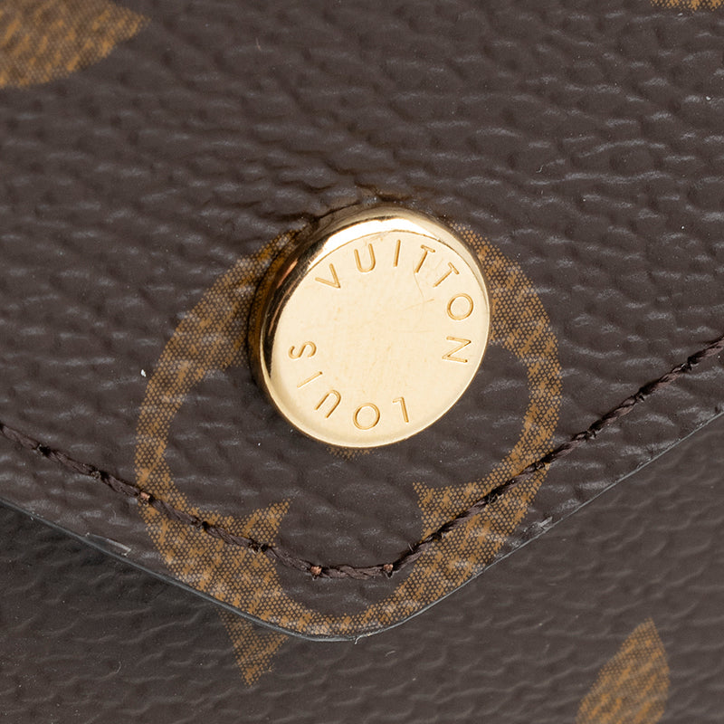 Louis Vuitton Monogram Canvas Victorine Wallet (SHF-22544)