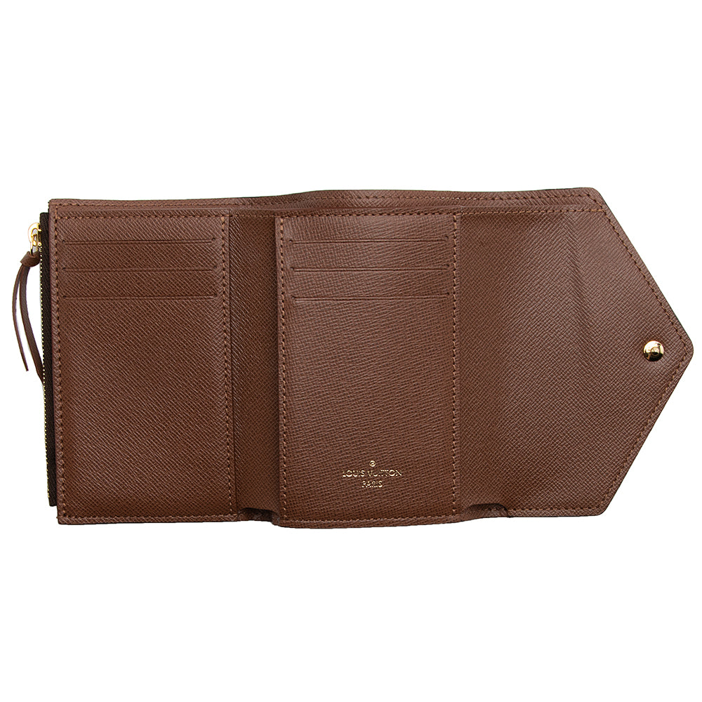 Louis Vuitton Monogram Canvas Victorine Wallet (SHF-22544)
