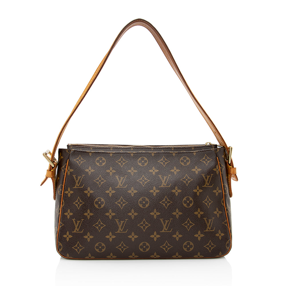 Louis Vuitton Monogram Canvas Viva Cite GM Shoulder Bag (SHF-20552)