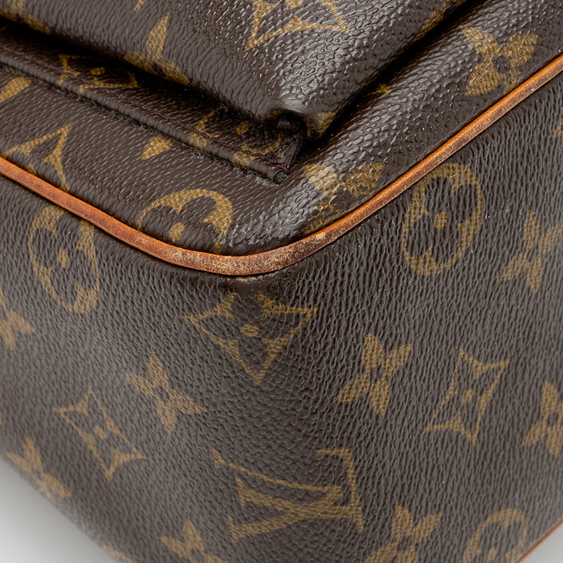 Louis Vuitton Monogram Canvas Viva Cite GM Shoulder Bag (SHF-20552