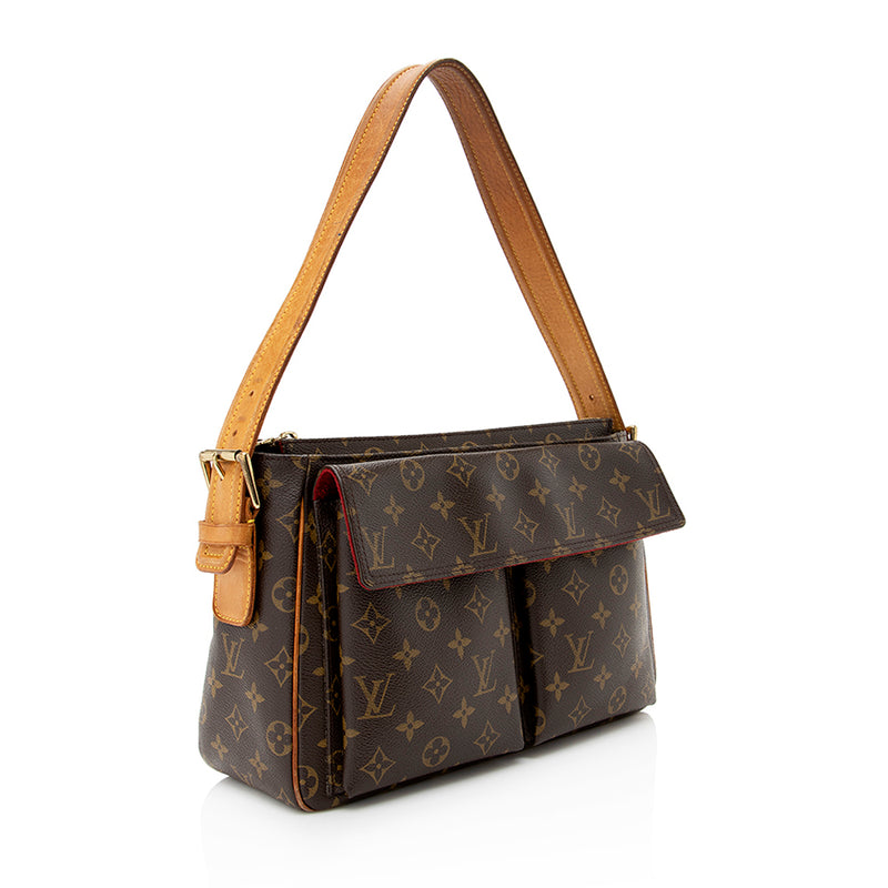 Louis Vuitton Monogram Viva-Cite MM - Brown Shoulder Bags