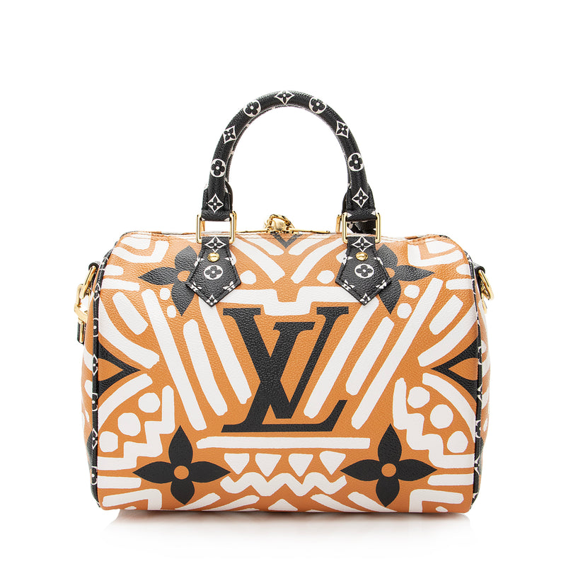 Louis Vuitton - Authenticated Speedy Handbag - Cloth Orange for Women, Very Good Condition