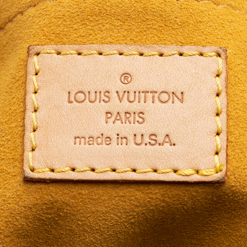 LOUIS VUITTON Denim Monogram Baggy GM Bag. - Bukowskis