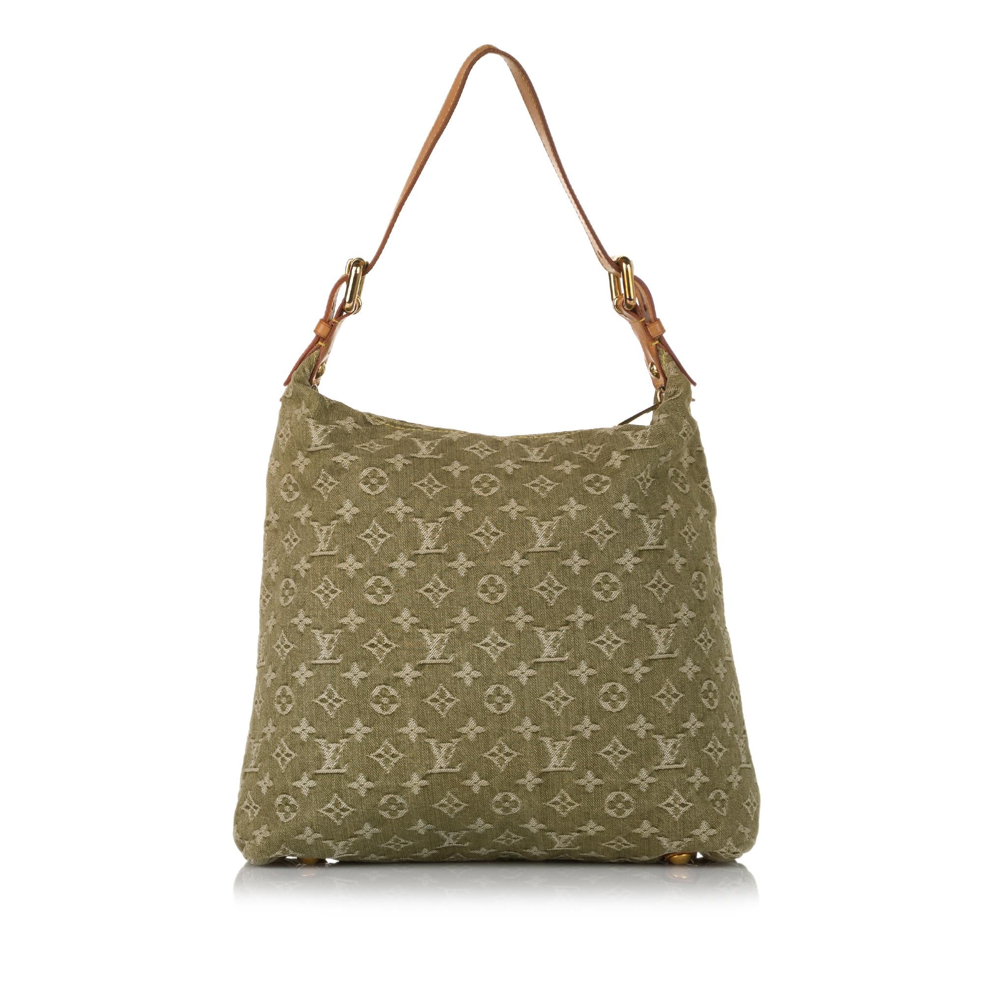 Louis Vuitton Monogram Denim Baggy GM (SHG-32828)