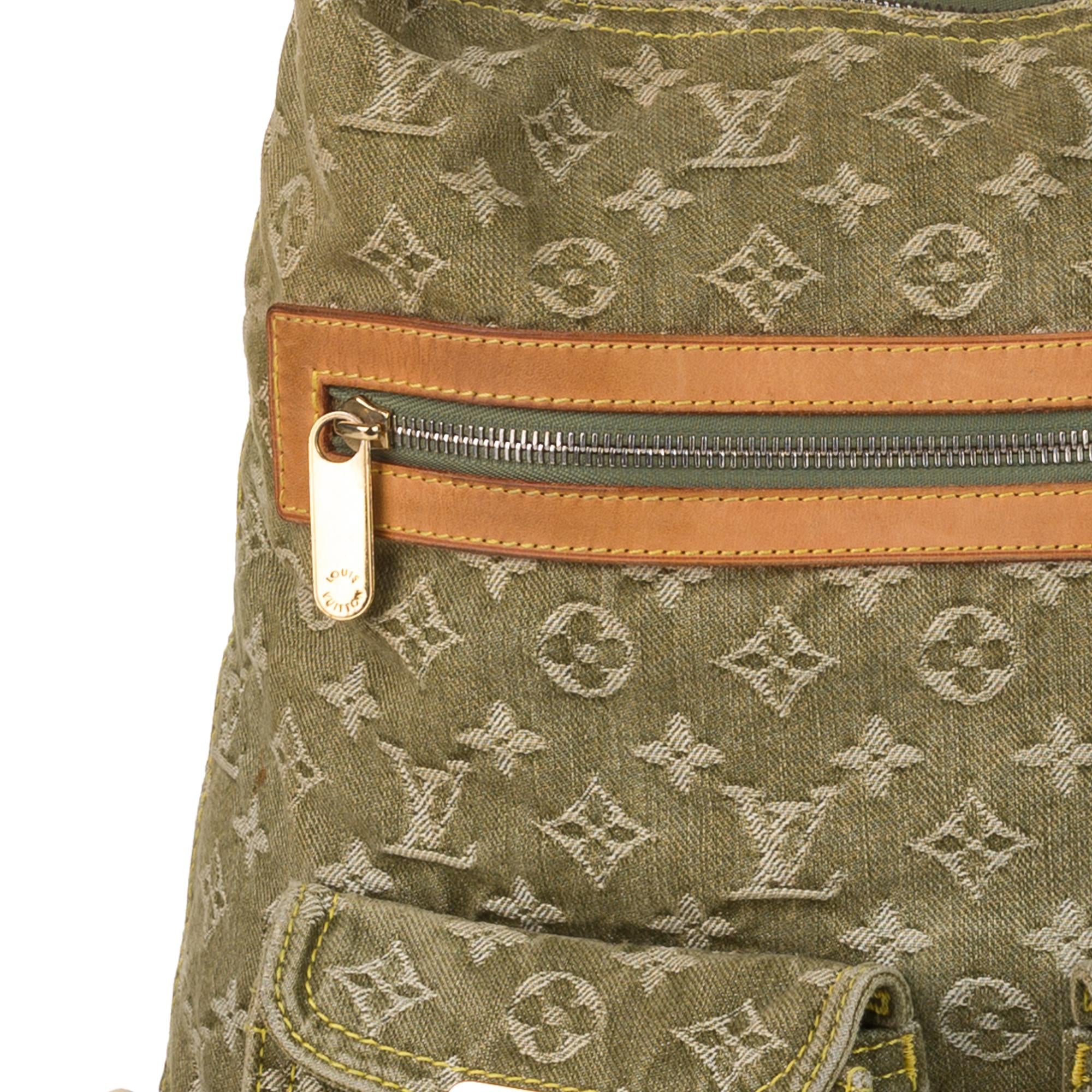 Louis Vuitton Monogram Denim Baggy GM (SHG-32828)