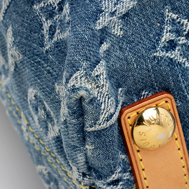 Louis Vuitton - Authenticated Handbag - Denim - Jeans Blue for Women, Very Good Condition