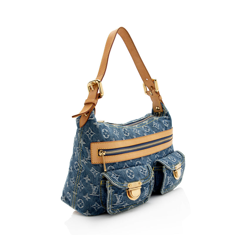 Louis Vuitton, Bags, Louis Vuitton Denim Baggy Pm Bag