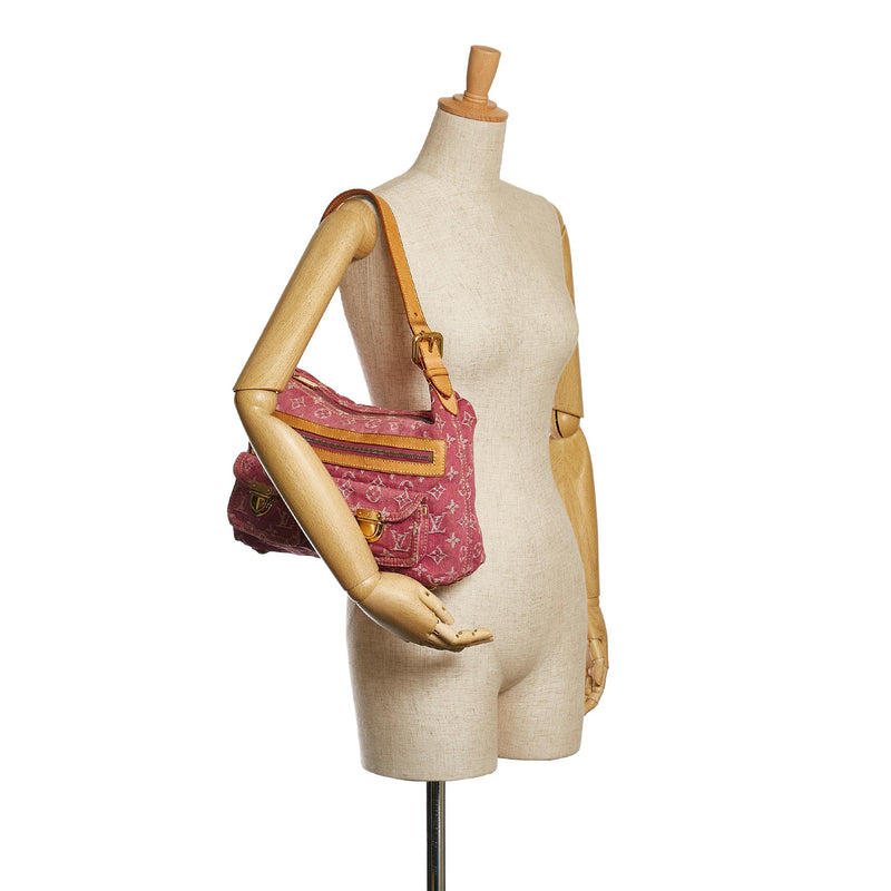 Louis Vuitton Monogram Denim Baggy PM Shoulder Bag (SHF-21936) – LuxeDH