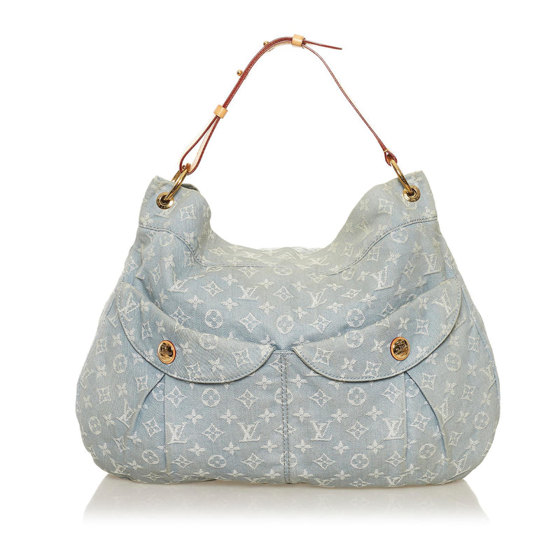 Louis Vuitton Clair Denim Daily GM Handbag