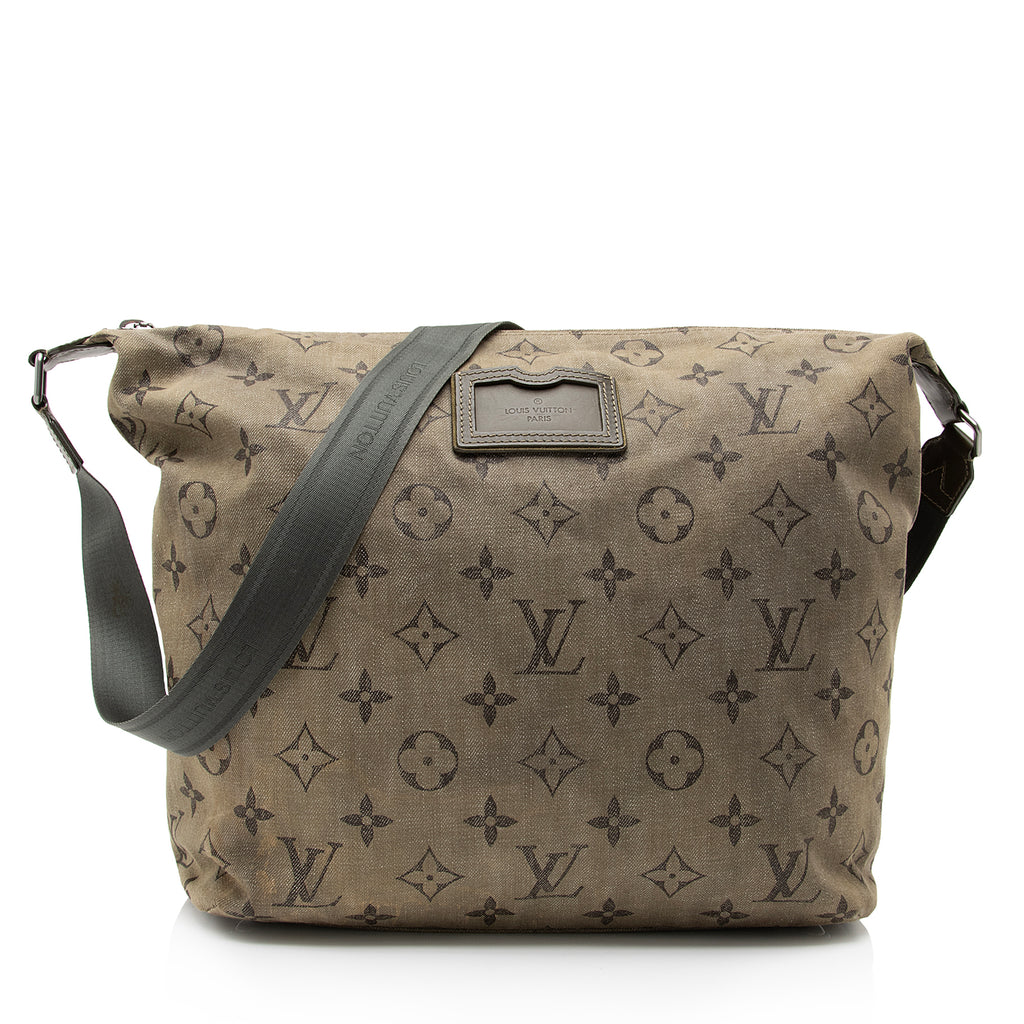 Louis Vuitton Monogram Denim Impression Besace GM Messenger Bag (SHF-2 –  LuxeDH