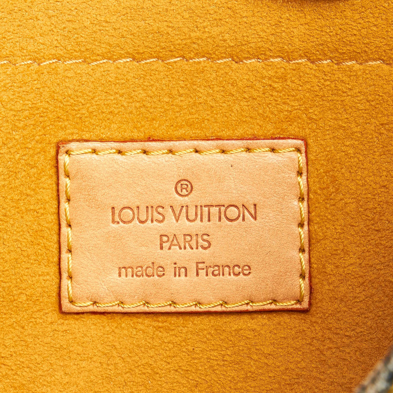 100% AUTHENTIC Louis Vuitton Monogram Denim Mini Pleaty Bag